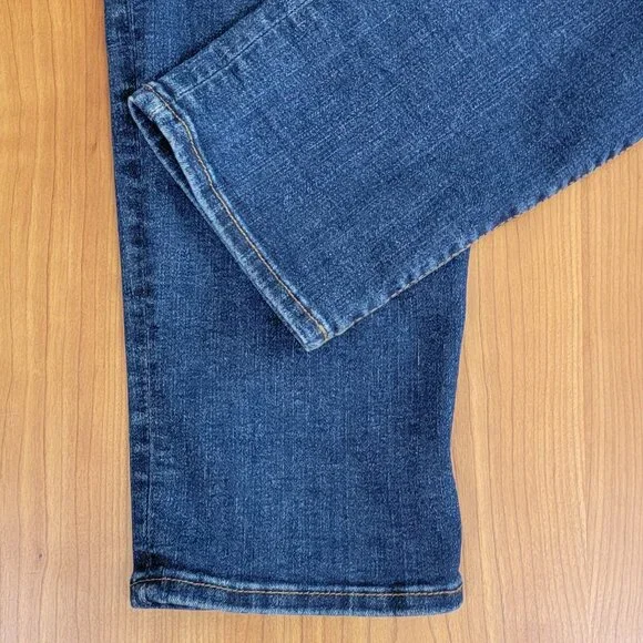 KUT From the Kloth High Rise Toothpick Skinny Blue Jeans - 16 - Picture 7 of 15